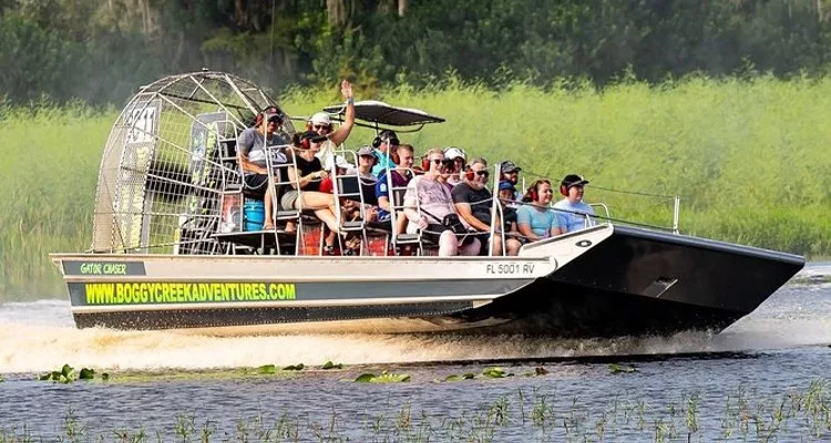 Boggy Creek Adventures boat